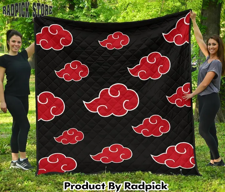 Akatsuki quilt blanket for anime decor idea  rp0150491